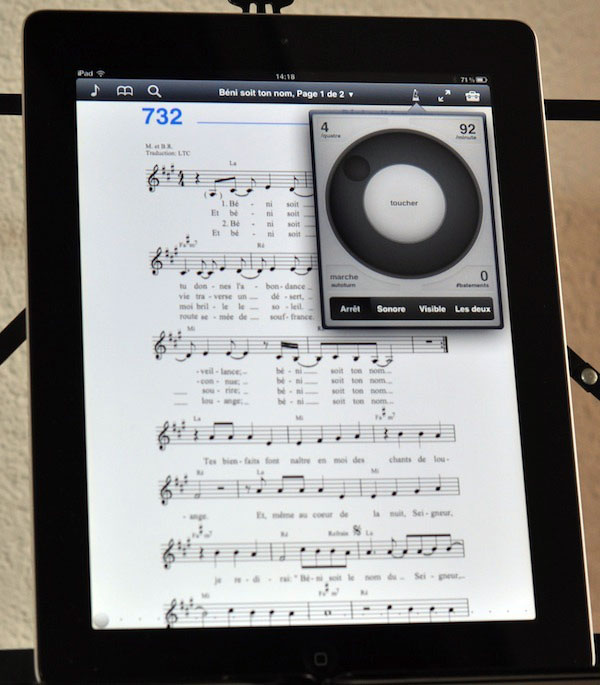 JEM KIDS pour iPad (forScore)